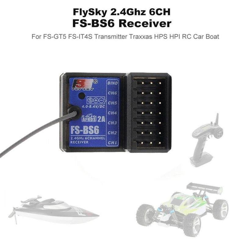 Drone Racing Receiver - جهاز استقبال Flysky FS-BS6 2.4 جيجا