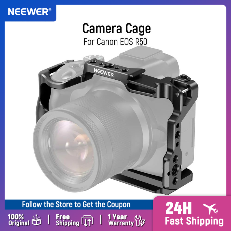 Canon Camera Eos R50 - قفص كاميرا NEEWER R50 متوافق مع