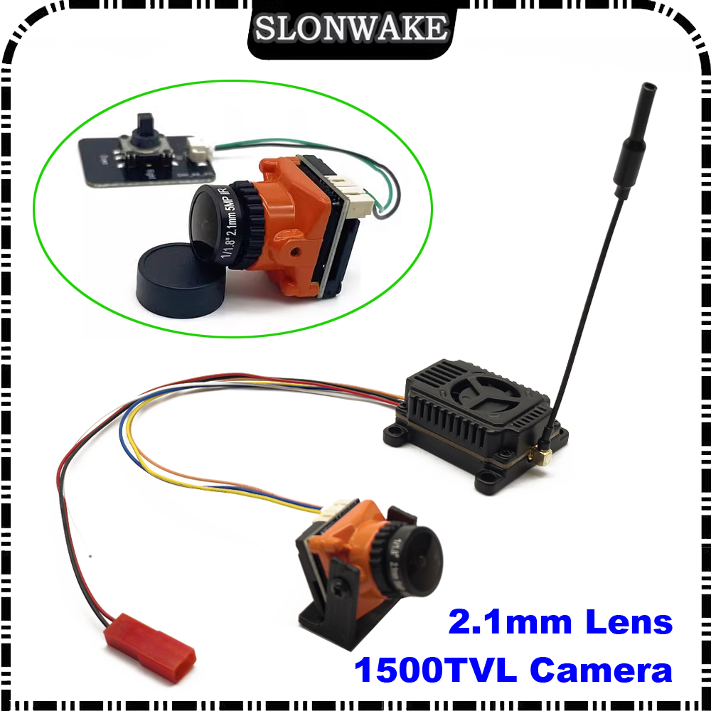 Drone Racing Camera - جاهز للاستخدام 5.8G 48CH 4000mW جهاز
