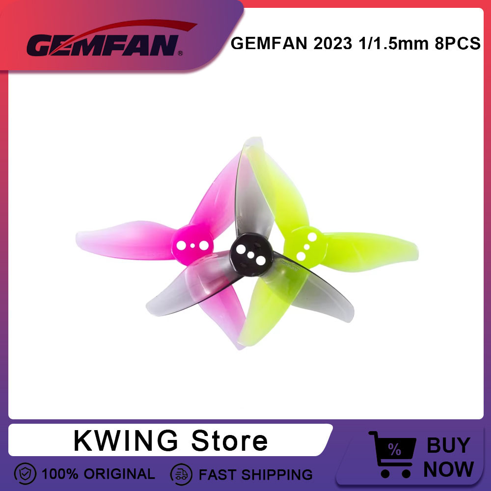 Drone Racing Gate - 8 قطعة Gemfan إعصار 2023 2X2.3X3