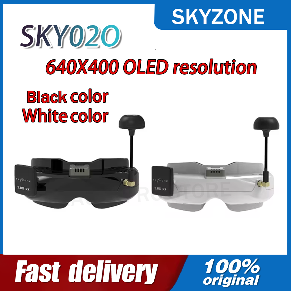 نظارة FPV من SKYZONE طراز SKY0 - مراجعة Drone Racing Antenna وسعره