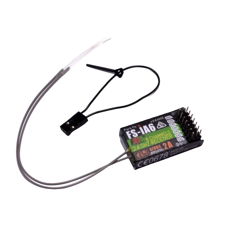 جهاز استقبال Flysky FS-IA6 6CH - مراجعة Drone Racing Antenna وسعره