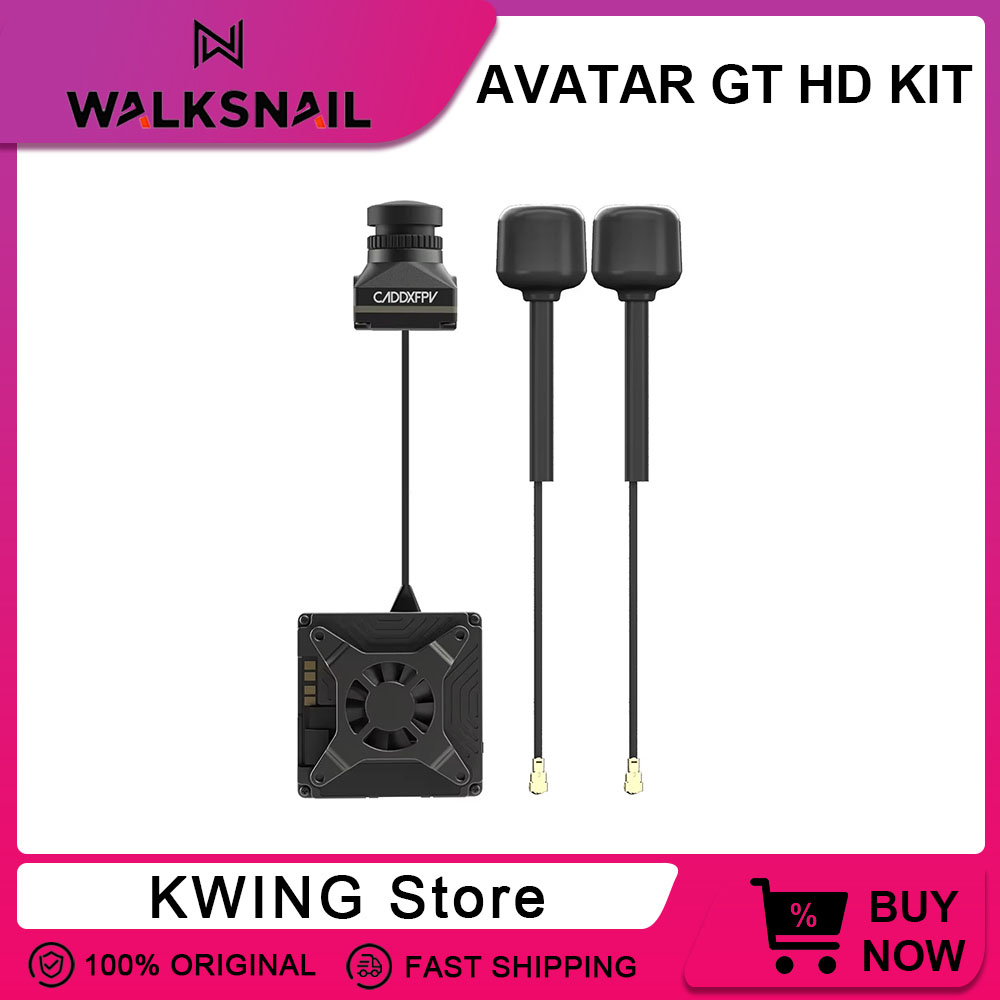 Walksnail Avatar GT HD KIT 2W  - مراجعة Drone Racing Antenna وسعره