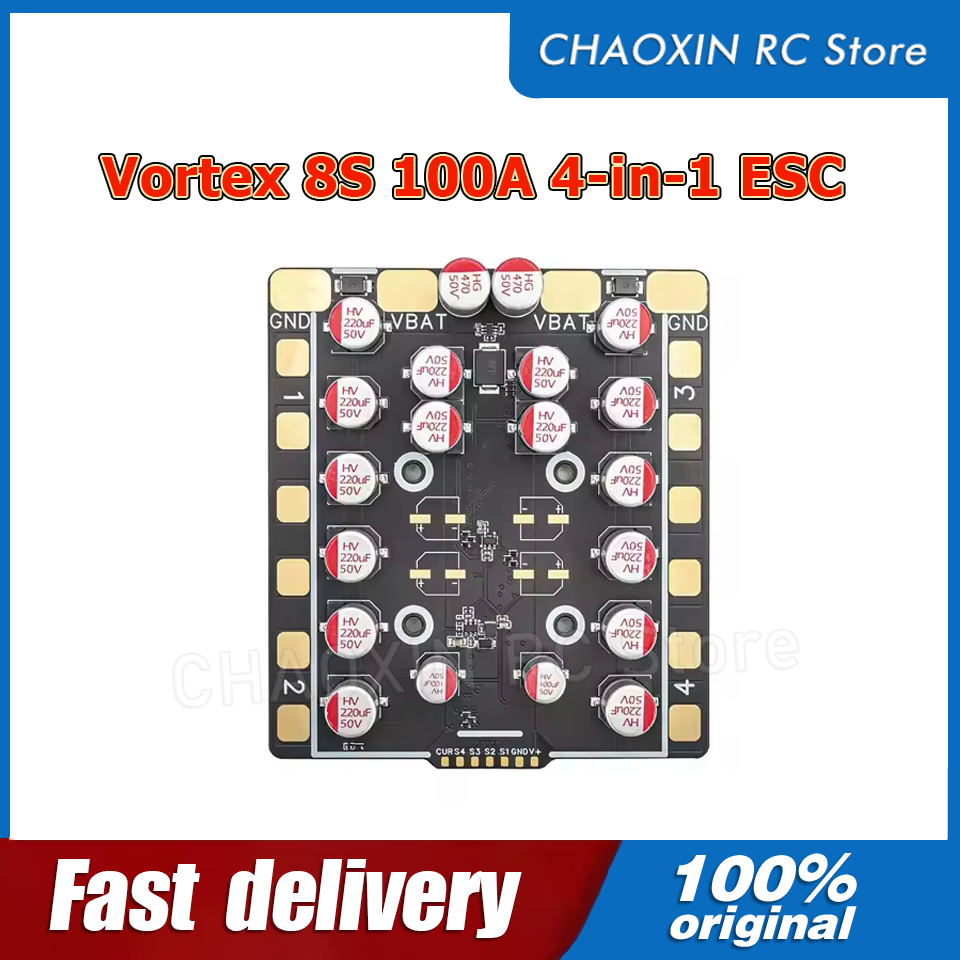 Vortex 8S 100A 4-in-1 ESC BLS  - مراجعة Drone Racing Battery وسعره