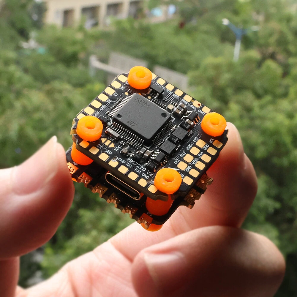 20x20 مللي متر HAKRC 35A Mini  - مراجعة Drone Racing Flight Controller وسعره