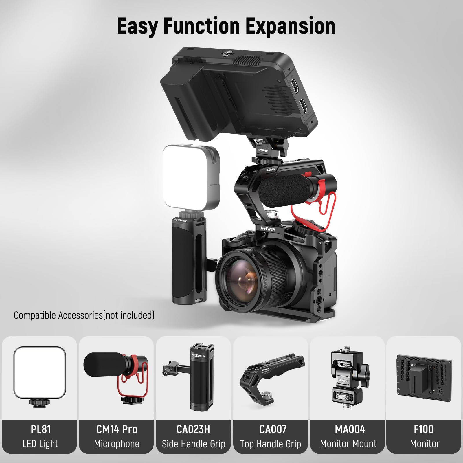 قفص كاميرا NEEWER R50 متوافق م - مراجعة Canon Camera Eos R50 وسعره