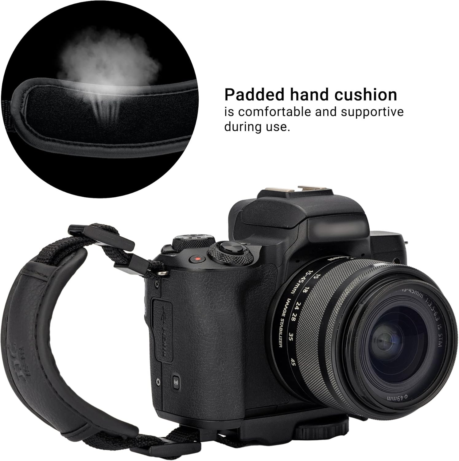 JJC كاميرا قبضة اليد حزام لكان - مراجعة Canon Camera Eos R8 وسعره