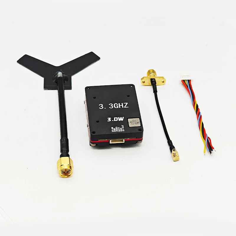 3.3G 3W FPV VTX 16CH 3000mw FP - مراجعة Drone Racing Transmitter وسعره