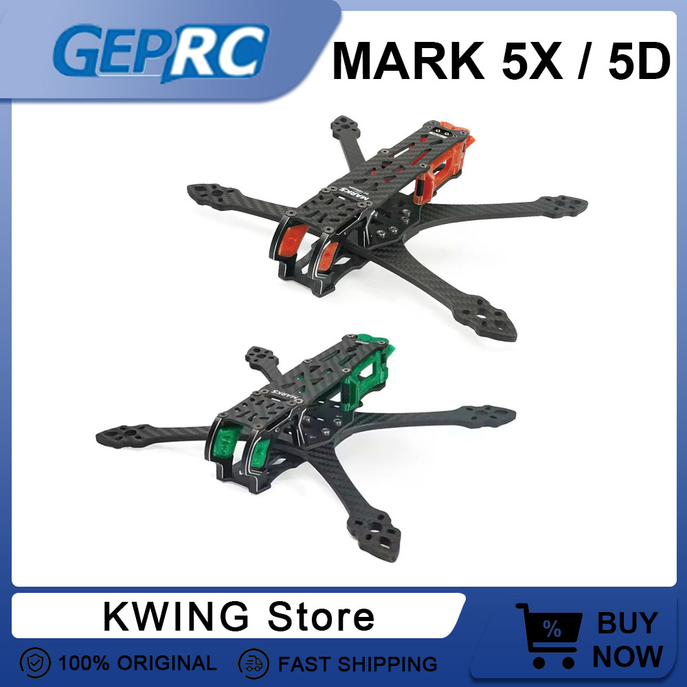 GEP-MK5D O3 MK5X إلى MK5D Dead - مراجعة Drone Racing Frame وسعره