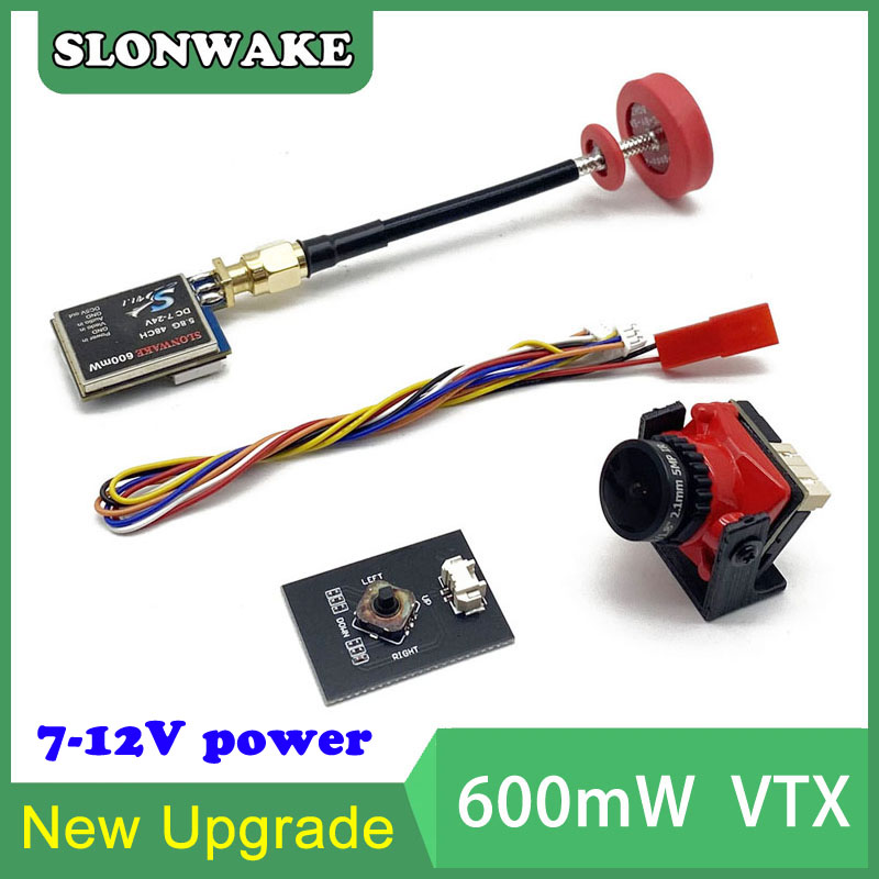 جاهز للاستخدام 5.8G 48CH 600mW - مراجعة Drone Racing Camera وسعره
