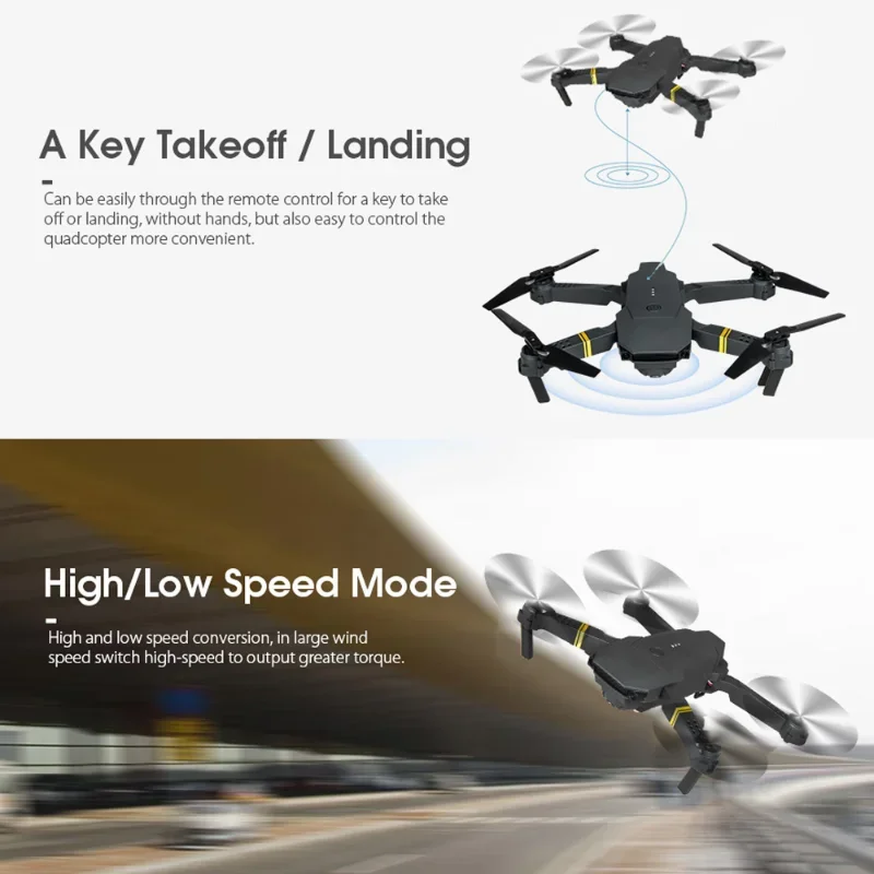 طائرة بدون طيار 4K Eachine E58 - مراجعة Eachine Drone E58 وسعره