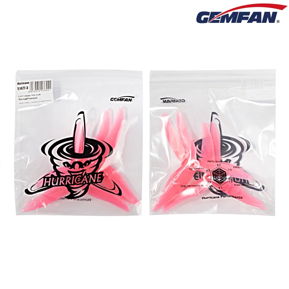10 أزواج (10CW + 10CCW) Gemfan - مراجعة Drone Racing Propeller وسعره