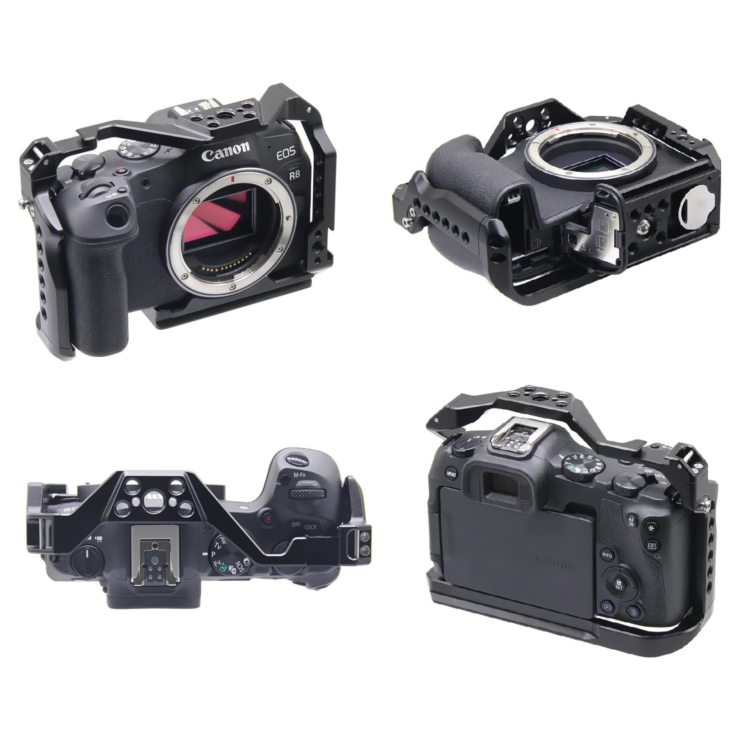 قفص كاميرا بإطار واقٍ لكاميرات - مراجعة Canon Camera Eos R8 وسعره