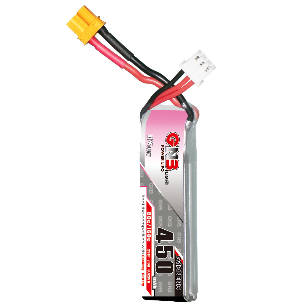 GNB يبو بطارية HV 2S 7.6 فولت  - مراجعة Drone Racing Battery وسعره