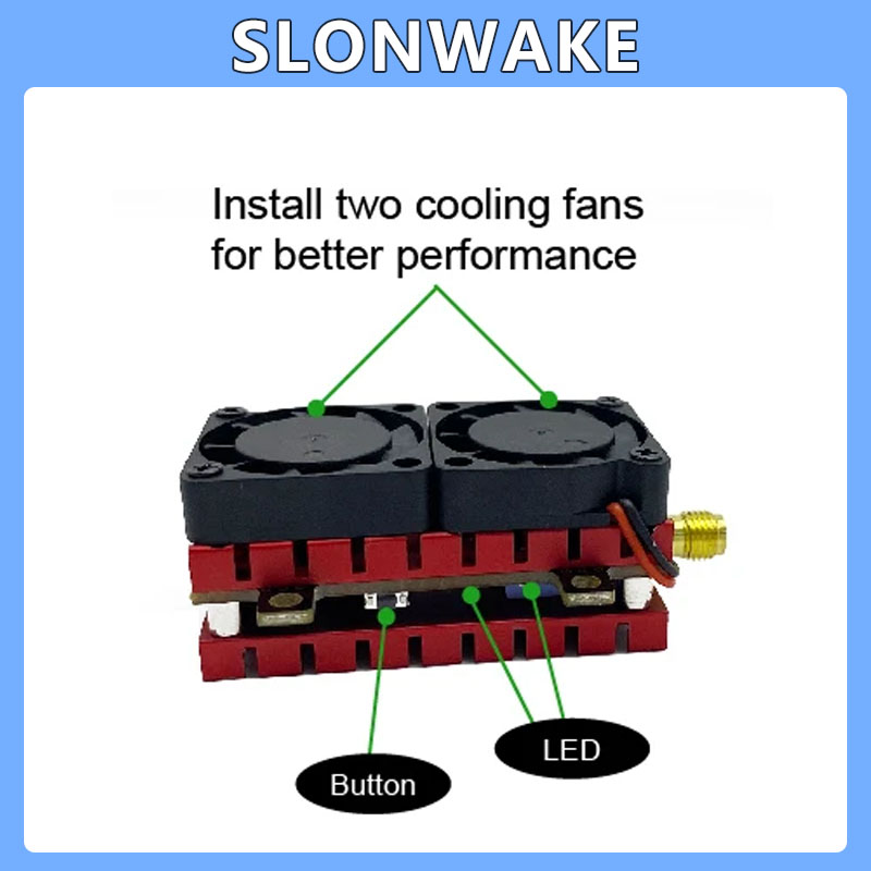 SLONWAKE 5.8G 48CH 4.2W VTX قا - مراجعة Drone Racing Transmitter وسعره
