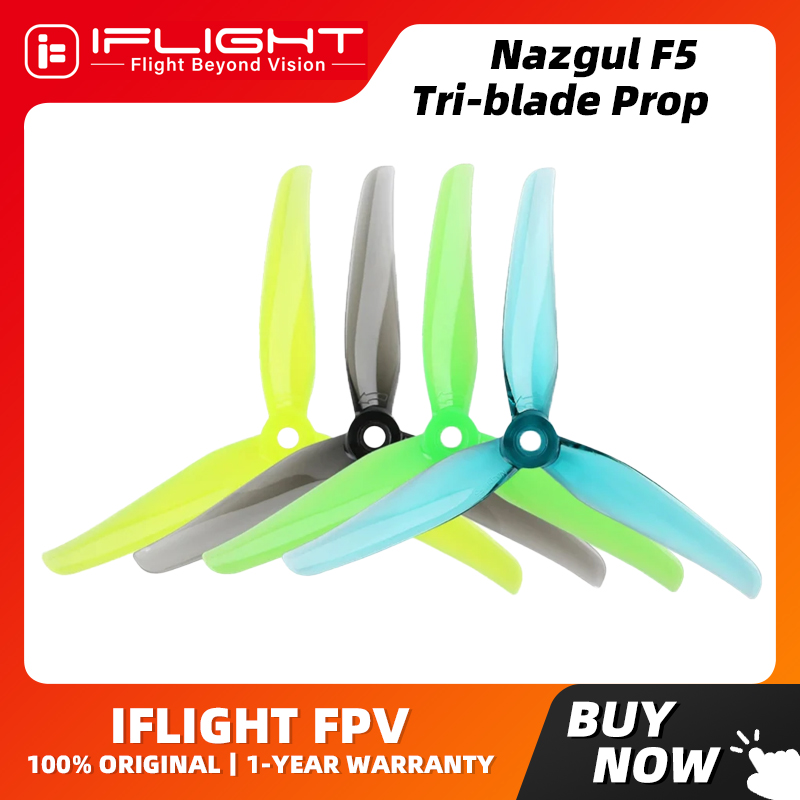 مروحة iFlight Nazgul F5 ثلاثية - مراجعة Drone Racing Propeller وسعره