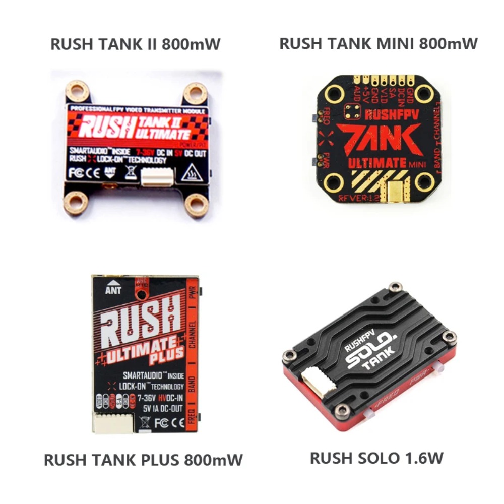 جهاز إرسال الفيديو RUSH TANK U - مراجعة Drone Racing Antenna وسعره