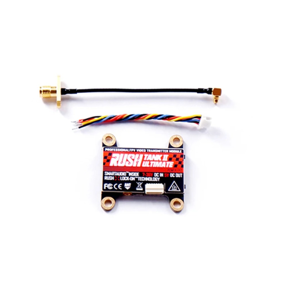 جهاز إرسال الفيديو RUSH TANK U - مراجعة Drone Racing Antenna وسعره