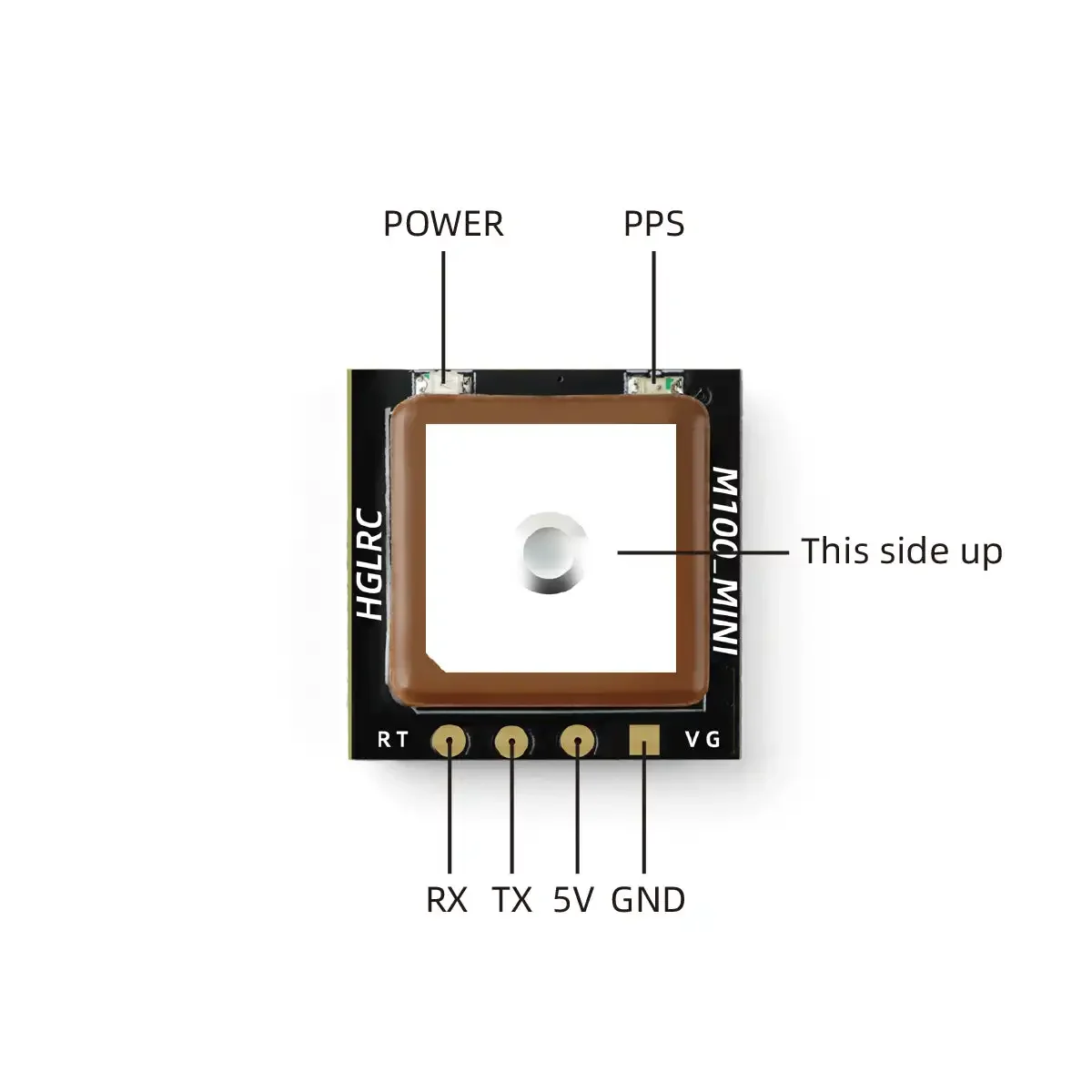 وحدة GPS صغيرة HGLRC M100 مع ش - مراجعة Drone Racing Antenna وسعره