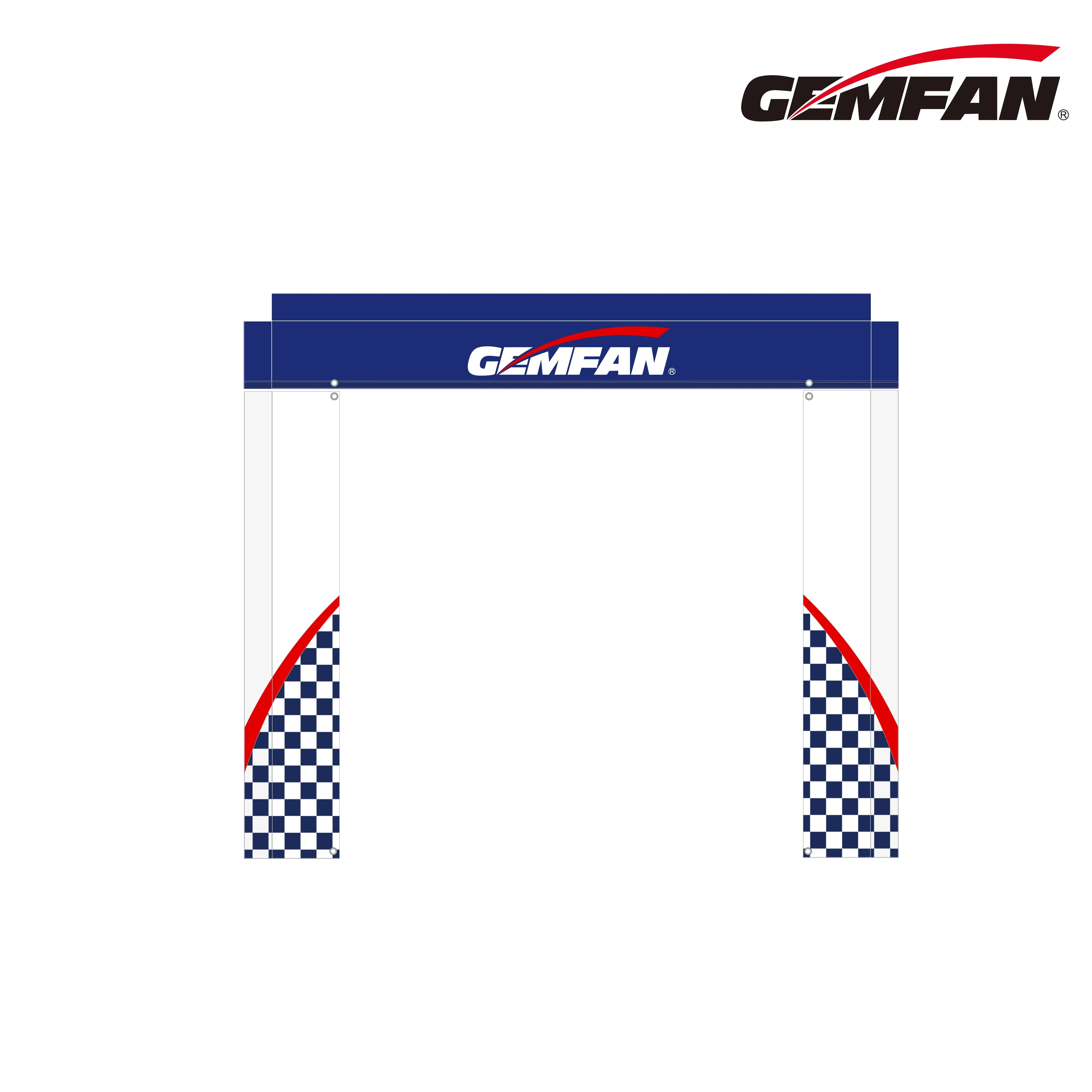 بوابة سباق Gemfan 213*183CM 5X - مراجعة Drone Racing Gate وسعره