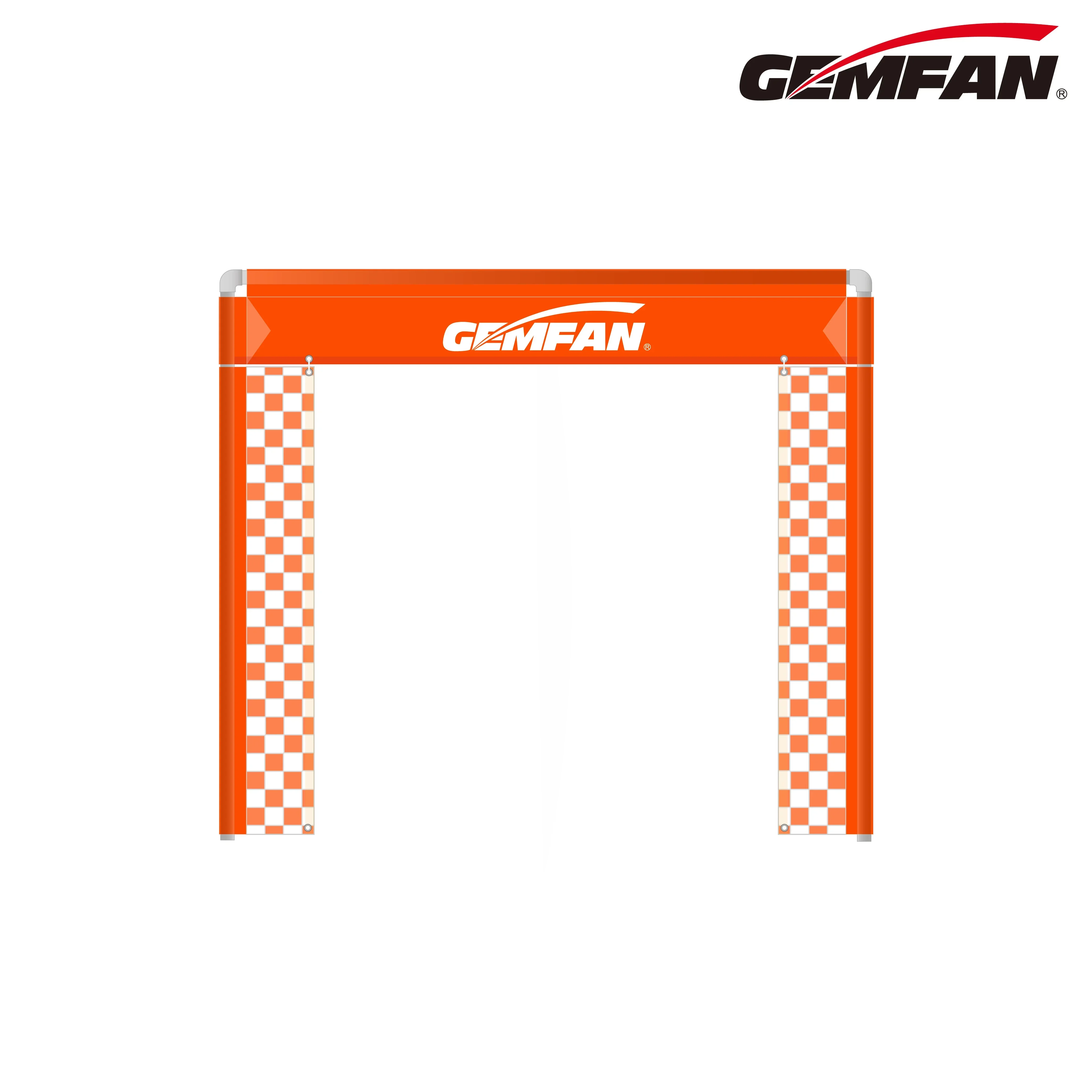 بوابة سباق Gemfan 213*183CM 5X - مراجعة Drone Racing Gate وسعره