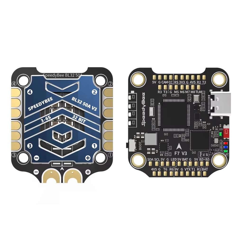 30.5x30.5 مللي متر SpeedyBee F - مراجعة Drone Racing Flight Controller وسعره