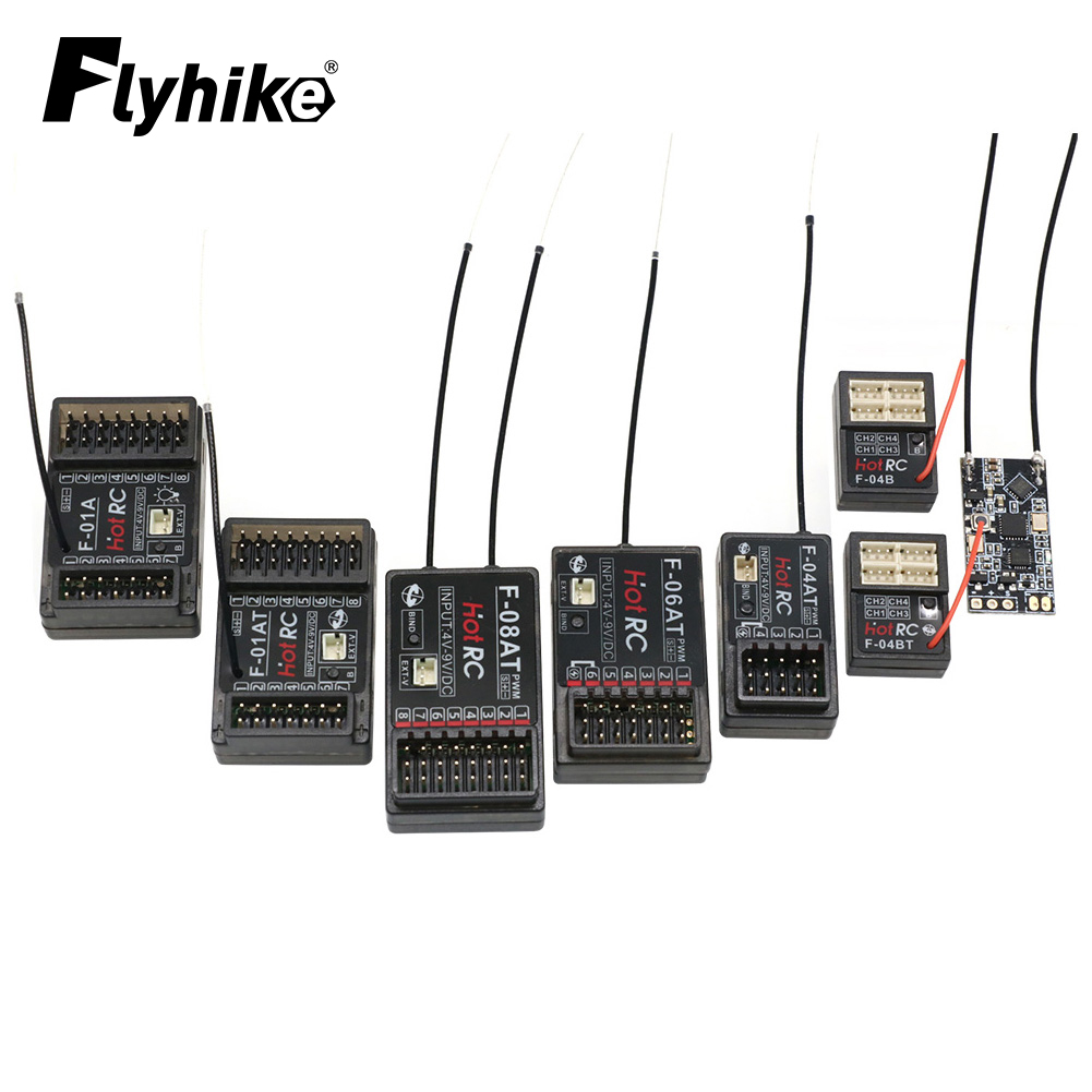 HOTRC 2.4Ghz F-04A F-06A F-08A - مراجعة Drone Racing Receiver وسعره